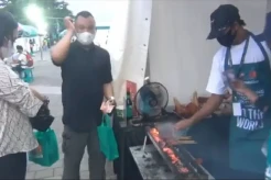 Sate Rembige dan Nasi Puyung jadi Primadona Para Penonton MotoGP