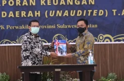 Bupati Bantaeng Serahkan Laporan Keuangan Tepat Waktu, BPK Sulsel Apresiasi