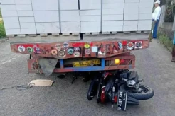 Kehabisan Darah, Driver Ojol Terlindas Truk Mundur di Tanjakan Tugu Macan Meninggal