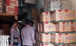 Gerebek Gudang Distributor, Polres TTU Temukan 3 Ton Minyak Goreng Kemasan Ditimbun