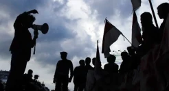 Demo Tolak BBM Naik, Mahasiswa Segel Depo Pertamina di Tasikmalaya