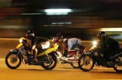 Aksi Balap Liar di Subuh Hari Ganggu Kamtibmas di Wajo saat Ramadhan