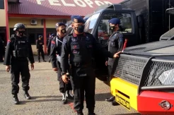 Batalyon C Pelopor Laksanakan Apel Kesiapsiagaan Antisipasi Unjuk Rasa