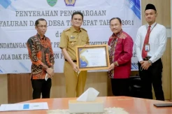 Kabupaten Barru Terbaik Pertama Kinerja Tata Kelola Penyaluran Dana Desa
