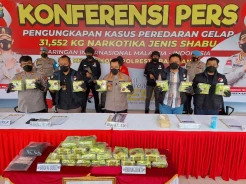 Selundupkan 31,5 Kg...