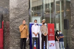 Lepas Tim Liputan Arus Mudik, HT: Kepada Adik-adik dan Tim yang Bertugas Hati-hati di Jalan