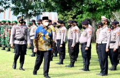 Pimpin Apel Gelar Pasukan Operasi Ketupat 2022, Ini Pesan Bupati Wajo