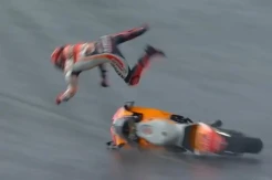 Hasil FP3 MotoGP Portugal 2022: Diguyur Hujan, Miguel Oliveira Tercepat, Marquez Kecelakaan