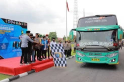 Lepas Rombongan Mudik Kebangsaan, Kapolda Riau: Ini Momen Membantu Masyarakat