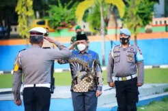Jaga Malam Takbiran, Bupati Wajo Puji Pasukan Pengamanan