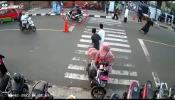 Anak di Bawah Umur Geber Motor Berknalpot Bising saat Salat Ied Diringkus Polisi