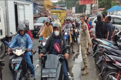 Parapat Diserbu Belasan Ribu Wisatawan, Didominasi Pemotor