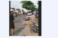 BREAKING NEWS! Elf Seruduk 17 Orang di Purwasari, 7 Tewas