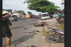 Elf Seruduk 17 Orang dan Menyebabkan 7 Tewas, Sopir Alami Luka Berat