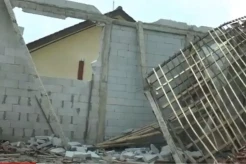 Bangunan Gedung SMAN 1 Bawang di Batang Mendadak Ambruk