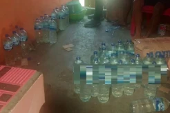 Ratusan Liter Miras Cap Tikus Disita Polsek Maesa saat Hendak Diselundupkan ke Biak Papua