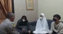 Sosok Berjubah Putih Resahkan Warga Tanggamus, Ternyata Ini Dalangnya