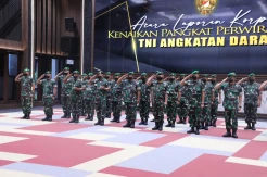 KSAD Dudung Naikkan Satu Tingkat Pangkat 24 Pati, Ini Daftar Lengkapnya!