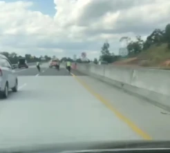 Pengendara Motor yang Terobos Pintu Tol Balikpapan-Samarinda Ternyata DPO Kasus Curanmor