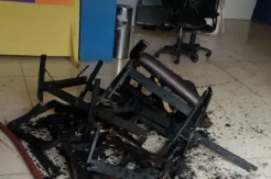 Kantor Dinas PU Luwu Timur Kebakaran, Diduga Akibat Puntung Rokok