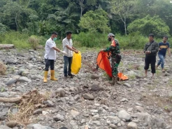 Temuan Kerangka Manusia di Sungai Way Ngarip Gemparkan Tanggamus