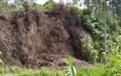 30 Titik Longsor Kepung Kabupaten Mamasa, Akses Jalan Warga Terputus