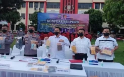 5 Tersangka yang Diamankan di Lokasi Judi Terkonfirmasi COVID-19
