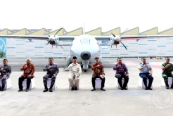 Penampakan Gagahnya Pesawat CN235 yang Diserahkan Prabowo ke TNI AL