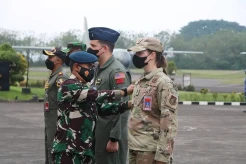 Kerahkan 4 Hercules, TNI AU Bersama Angkatan Udara Amerika Gelar Latma di Malang