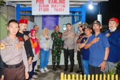 Ronda Bareng Warga, Polres Karawang Bangun 120 Poskamling Presisi