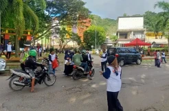 Sosialisasi Tahapan Pemilu 2024, KPU Ingatkan Warga Soal Hoaks