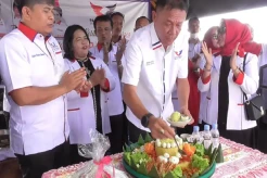Spirit 7 Tahun Partai Perindo Sumut, Kader dan Pengurus di Labuhanbatu Bertekat Menang Pemilu 2024