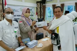 Kloter Ketiga Jamaah Calon Haji Embarkasi Makassar Langsung ke Jeddah