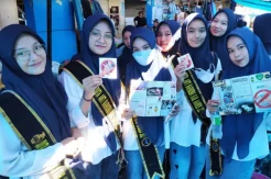Peringati HANI, Granat dan Ikrana Sosialiasi Bahaya Narkoba ke Pedagang
