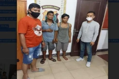 Nekat Curi Besi Stadion Sangnawaluh, 2 Pria di Pematangsiantar Ditangkap Polsek Siantar Utara