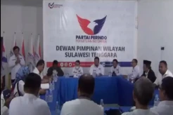 Hadapi Pemilu 2024, DPW Perindo Sulawesi Tenggara Gelar Rapat Koordinasi