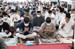 Salat Idul Adha di Masjid Agung Syekh Yusuf, Bupati Gowa Ajak Persatuan Umat