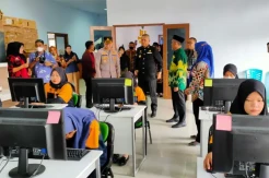 Basmin Mattayang Resmikan Gedung BLK Luwu