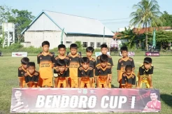 Askab PSSI Sidrap Gali Minat dan Bakat Anak Usia Dini Lewat Bendoro Cup I