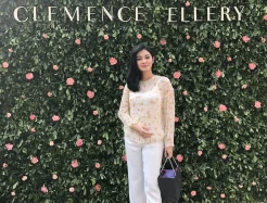 Hadiri Peluncuran Flagship Store Perdana Clemence Ellery, Naysila Mirdad Borong Cincin dan Anting
