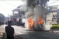 Terungkap! Tangki BBM Minibus yang Terbakar di Jalan Raya Samarang Garut Dimodifikasi