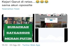 Gempar! Website Kejari Garut Diretas, Ulas Kasus Brigadir J dan Seruan Pembubaran Satgassus Merah Putih