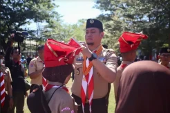Adnan Lepas 36 Pramuka Penggalang Gowa Peserta Jambore Nasional