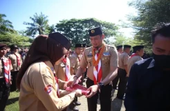 Pemkab Gowa Bagikan 35 Ribu Bendera kepada Warga Jelang Hari Kemerdekaan