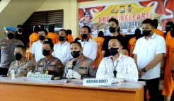 Januari-Juli 2022, Polres Sidrap Jaring 64 Tersangka Penyalahgunaan Narkoba