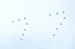 Mengintip Persiapan Flypast 14 Pesawat Tempu F-16 TNI AU pada Detik-detik Proklamasi