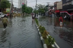 Ratusan Rumah Warga Kota Medan Terendam Banjir, 4 Balita Dievakuasi