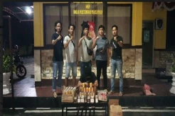 Sedang Jual Hasil Curian di Toko Kelontong, Dodo Diborgol Polres Bangka Tengah