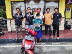 Buron 8 Bulan, Spesialis Pelaku Pencurian Tempat Wisata Dibekuk Tanpa Perlawanan