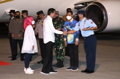 Malam Ini, Presiden Jokowi Tiba di Bandara Sentani Jayapura